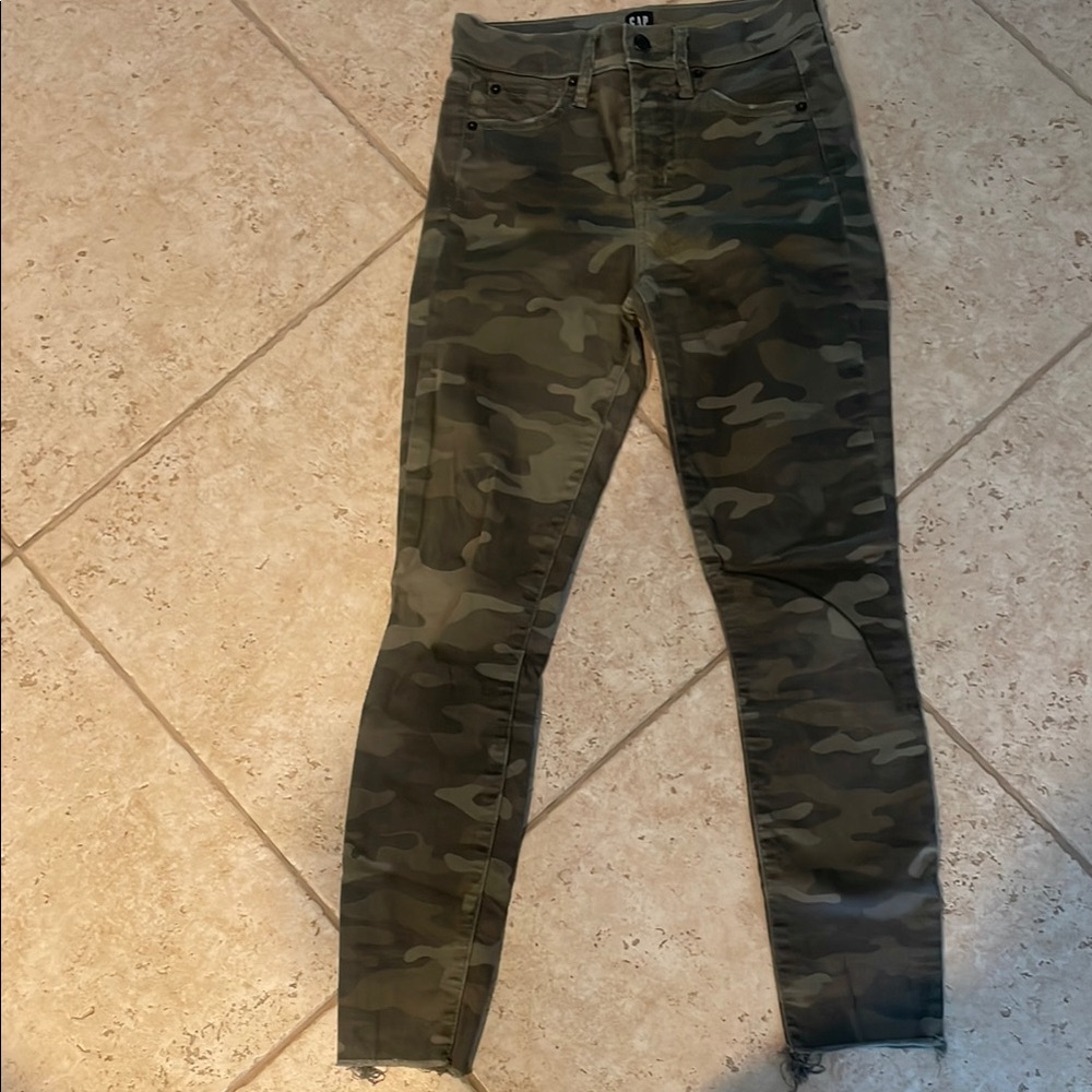 Camo Skinny Jeans
